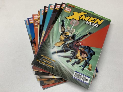 Lotto fumetti men deluxe - 10, x-men